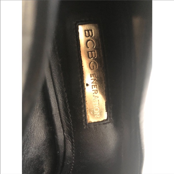 BCBGeneration Black Court Shoes with Zip detail - Picture 4 of 5